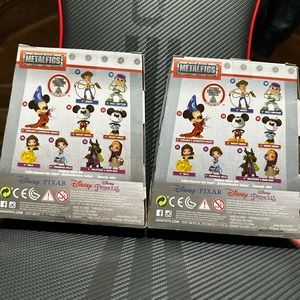 Metalfigs collectible Mickey and Minnie